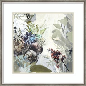 20" x 20" Garden by Design Fabrikken Framed Wall Art Print Green - Amanti Art: Botanical Hardwood Frame, Acrylic - 1 of 4