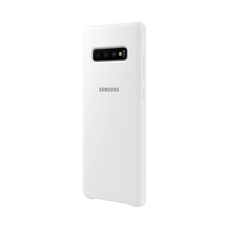 Original Samsung Galaxy S10 Plus Silicone Cover - White, 2 of 5