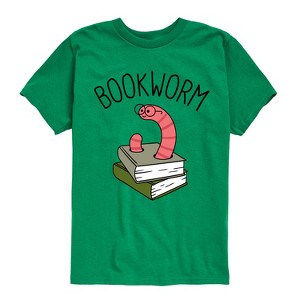 Boys' - Instant Message - Bookworm Short Sleeve Graphic T-Shirt - 1 of 4