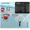 Unique Bargains Portable Large Capacity Travel Makeup Cosmetic Case Organizer Bag 1 Pc - 3 of 4