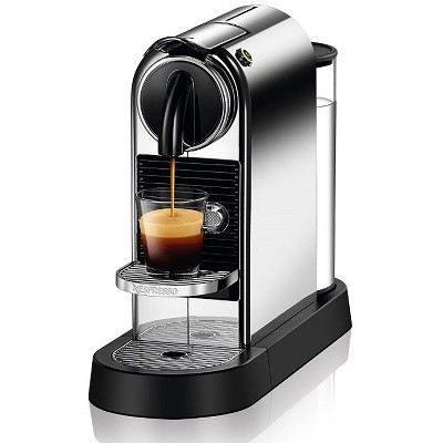 Nespresso CitiZ Espresso Machine by De'Longhi - Chrome