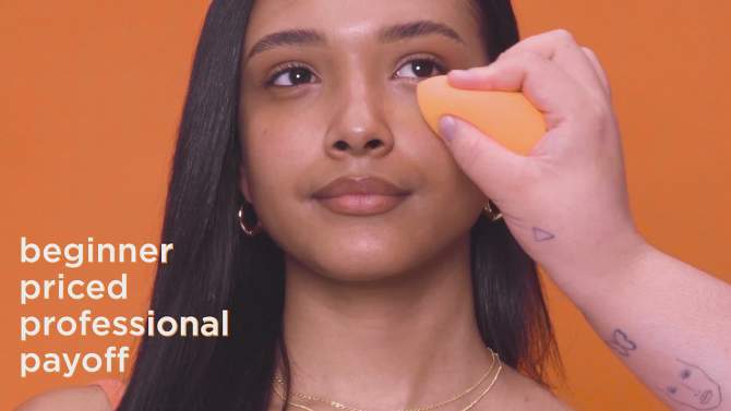 Real Techniques Orange Swirl Miracle Complexion Sponge, 2 of 9, play video
