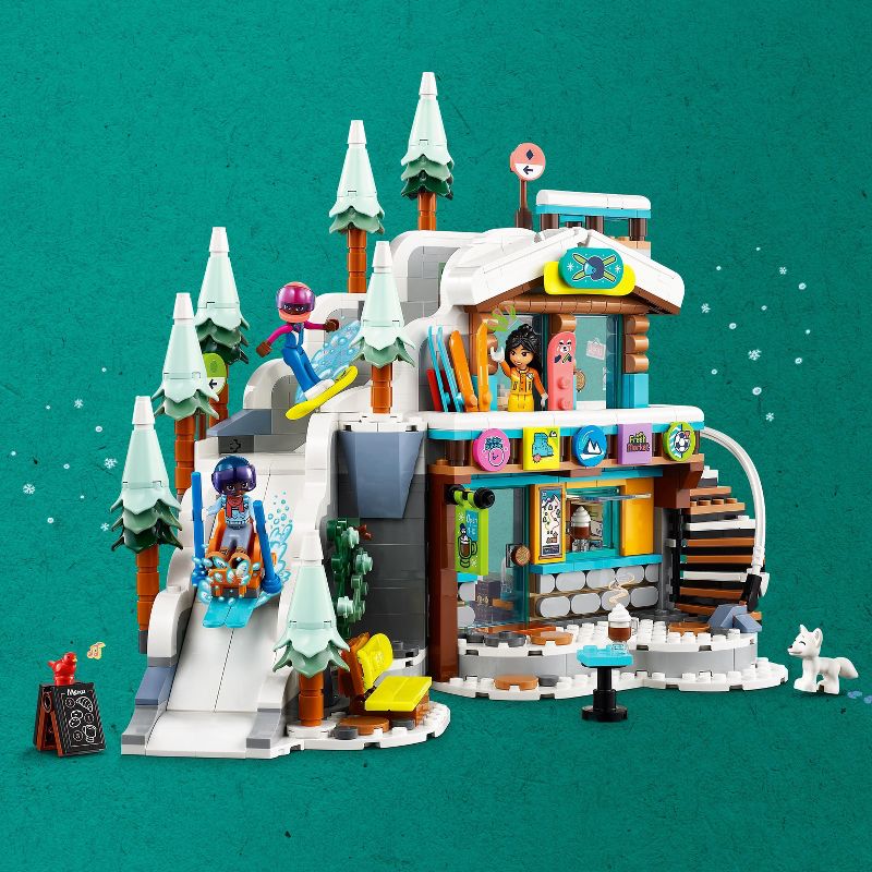 LEGO Friends Holiday Ski Slope and Caf&#233; Creative Building Toy 41756, 4 of 8