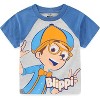 Blippi Boys Short Sleeve T-Shirt and French Terry Shorts Set for Toddler and Big Kids - 2 of 4