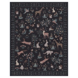 Abynow Medallion Distressed Persian Indoor Area Rug - 1 of 4