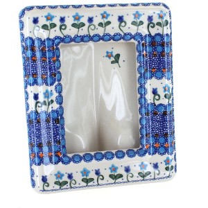 Blue Rose Polish Pottery 523 Vena Frame - 1 of 1