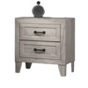 Sapphtopaz Night Stand with Drawers and Handles Wood Nightstand Entryway Table for Bedroom, Living Room - 4 of 4