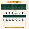 Unique Bargains Light Elegant Romantic Sheer Rustic Gauze Table Decoration Runner 2 Pcs - 2 of 4