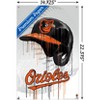 Trends International MLB Baltimore Orioles - Drip Helmet 22 Unframed Wall Poster Prints - image 3 of 4