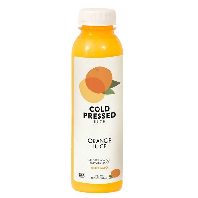 Cold Pressed Orange Juice - 12 fl oz