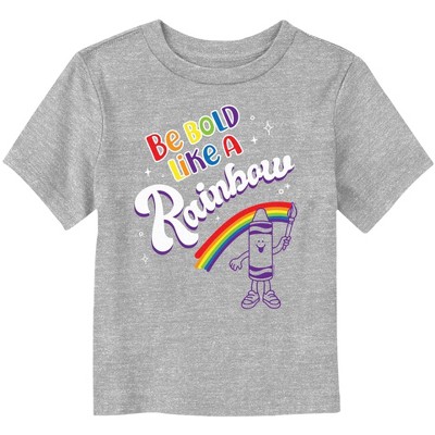 Toddler's Crayola Bold Like a Rainbow T-Shirt