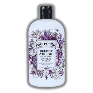 Poo-Pourri Before-You-Go Toilet Spray - Lavender Vanilla (16 oz) - Guaranteed Odor-Trapping Toilet Spray | No Harsh Chemicals - 1 of 3
