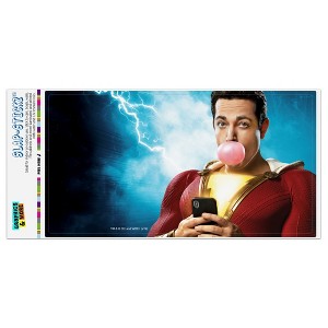 Shazam! Movie Bubblegum Poster Automotive Bumper Sticker - 1 of 4
