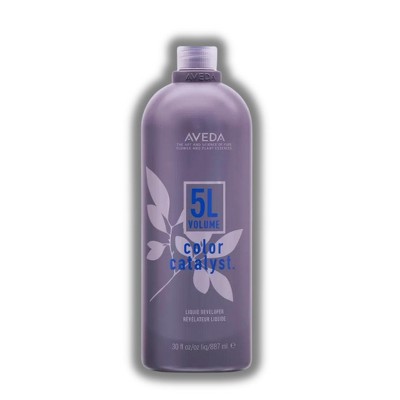 Aveda Color Catalyst Liquid Developer (5L Volume / 1.5%) - (30 oz ) | Pure Fume aroma of rose, lemon, peppermint and pure flower |
