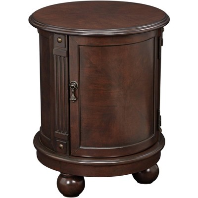 Elm Lane Kendall 19" Wide Espresso Small Round Accent Table