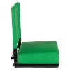 Emma and Oliver Set of 2 500 lb. Rated Lightweight Stadium Chair with Ultra-Padded Seat - 3 of 3