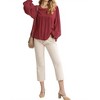 Women's Pleated Detail Babydoll Top - umgee - 4 of 4