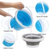 Unique Bargains Space Saving Portable Collapsible Plastic Cleaning Bucket - 3 of 4