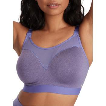 Paramour by Felina Women's Amaranth Cushioned Comfort Unlined Minimizer Bra  (French Navy, 44G)