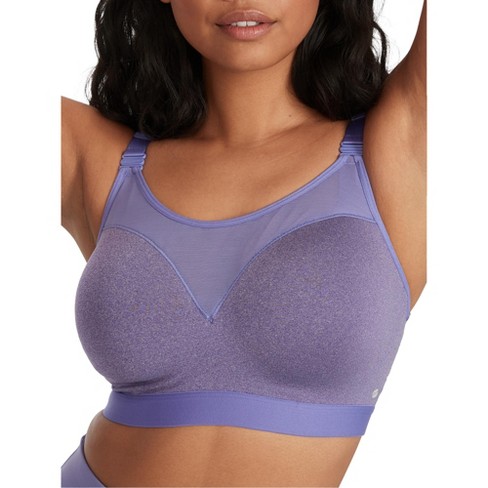 Buy Grey Marl Next Active Sports High Impact Zip Front Bra from