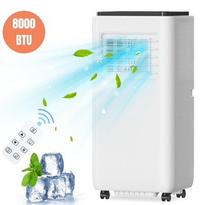 14000 BTU Portable Air Conditioner with 6 Modes, LED Display, Remote, Quiet Operation, Dehumidifier & Fan for Rooms up to 750 Sq. Ft