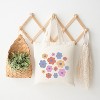 City Creek Prints Colorful Daisies Canvas Tote Bag - 15x16 - Natural - 2 of 2
