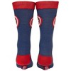 Adult Captain America Classic Shield Symbol Crew Socks - 3 of 4