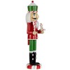 Northlight Peppermint Candy Nutcracker Christmas Figure - 15" - Red and Green - 3 of 4