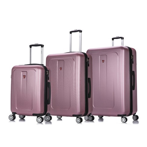 Rose gold cheap hardside luggage