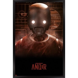 Trends International Star Wars Andor: Season 2 - K-2SO Framed Wall Poster Prints - 1 of 4