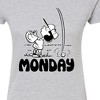Women's - Peanuts - Lucy Monday Fitted Graphic T-Shirt - 2 of 4