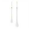 Iridescent Glass Drop Ornament (Set of 12) - 2 of 2