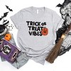 Simply Sage Market Women's Trick Or Treat Vibes Pumpkin Short Sleeve Graphic Tee - 3 of 4