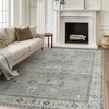 ABYNOW Area Rug Vintage Washable – Non-Slip, Low-Pile Chenille Rug for Living Room, Bedroom & Dining Room - 2 of 4