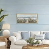 Stupell Industries Wildflower Coastline Beach Path Floating Frame Canvas Art - 3 of 4