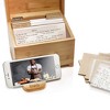 Prosumer's Choice Bamboo Recipe Card Organizer with Fold Out Tablet and Smartphone Stand - image 2 of 4