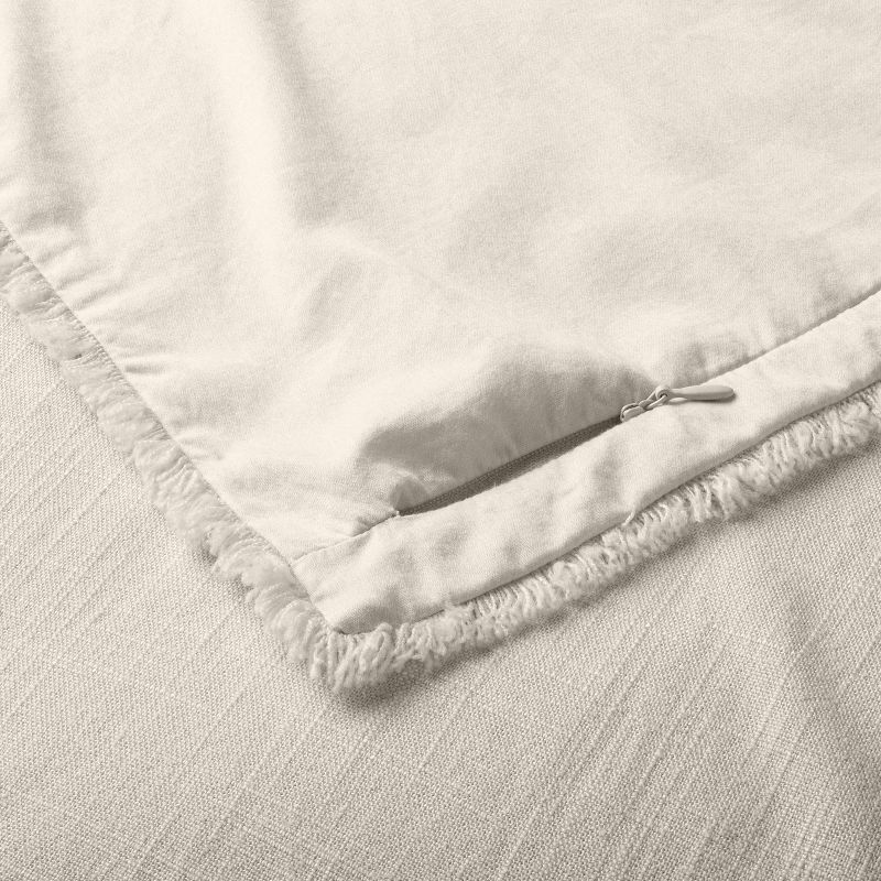 Heavyweight Linen Blend Comforter Sham - Casaluna™, 6 of 13