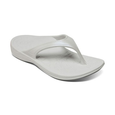 Aetrex Fiji Flips - Women white 7