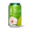 Pear Hibiscus Sparkling Water with Caffeine - 8pk/12 fl oz Cans - Good & Gather™ - image 2 of 3