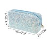 Unique Bargains Women Portable Sparkly Sequin Makeup Bag 1 Pc - 3 of 3