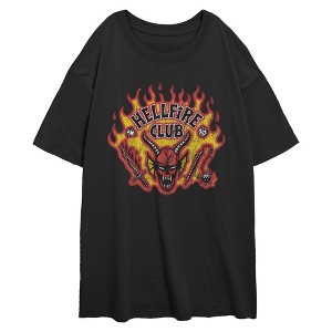 Juniors Stranger Things The Squawk Radio 94.5 FM T Shirt - 1 of 4