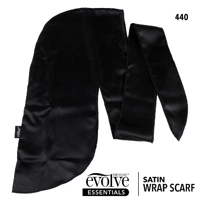Evolve Products Satin Wrap Scarf - Black - image 4