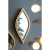 FONTOI Retro Wall Mirror, Vanity Mirror, Decorative Mirror Wall Decor for Living Room, Cloakroom, Entryway, Antique Gold, 0.6"*13"*6.5" - 2 of 4