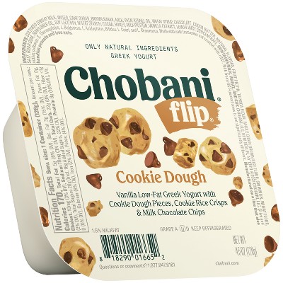 Chobani Flip Cookie Dough Greek Yogurt - 4.5oz_3