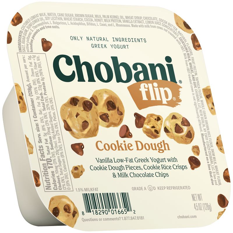Chobani Flip Cookie Dough Greek Yogurt - 4.5oz, 1 of 15
