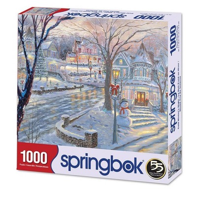 Springbok Cold Winters Night Jigsaw Puzzle - 1000pc