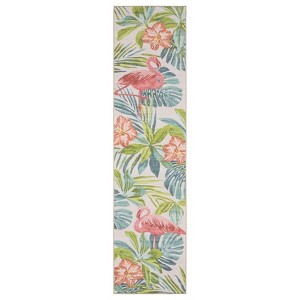 Oriental Weavers Fiji FIJ08 Beige/ Multi Indoor/Outdoor Area Rug - 2' x 8' - 1 of 4