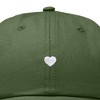 Dalix Heart Embroidered Cotton Summer Outdoor Baseball Cap Dad Hat Womens - 2 of 4