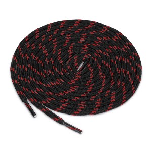 INSPIRE CHIC Core Non-slip Wear-resistant Round Shoelaces for Hiking Walking Shoes 3 Pairs - 1 of 4