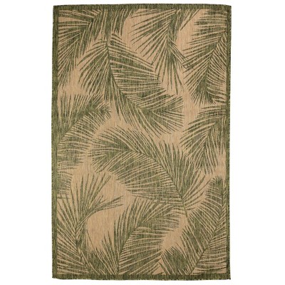 Liora Manne Carmel  Indoor/Outdoor Rug  Green..